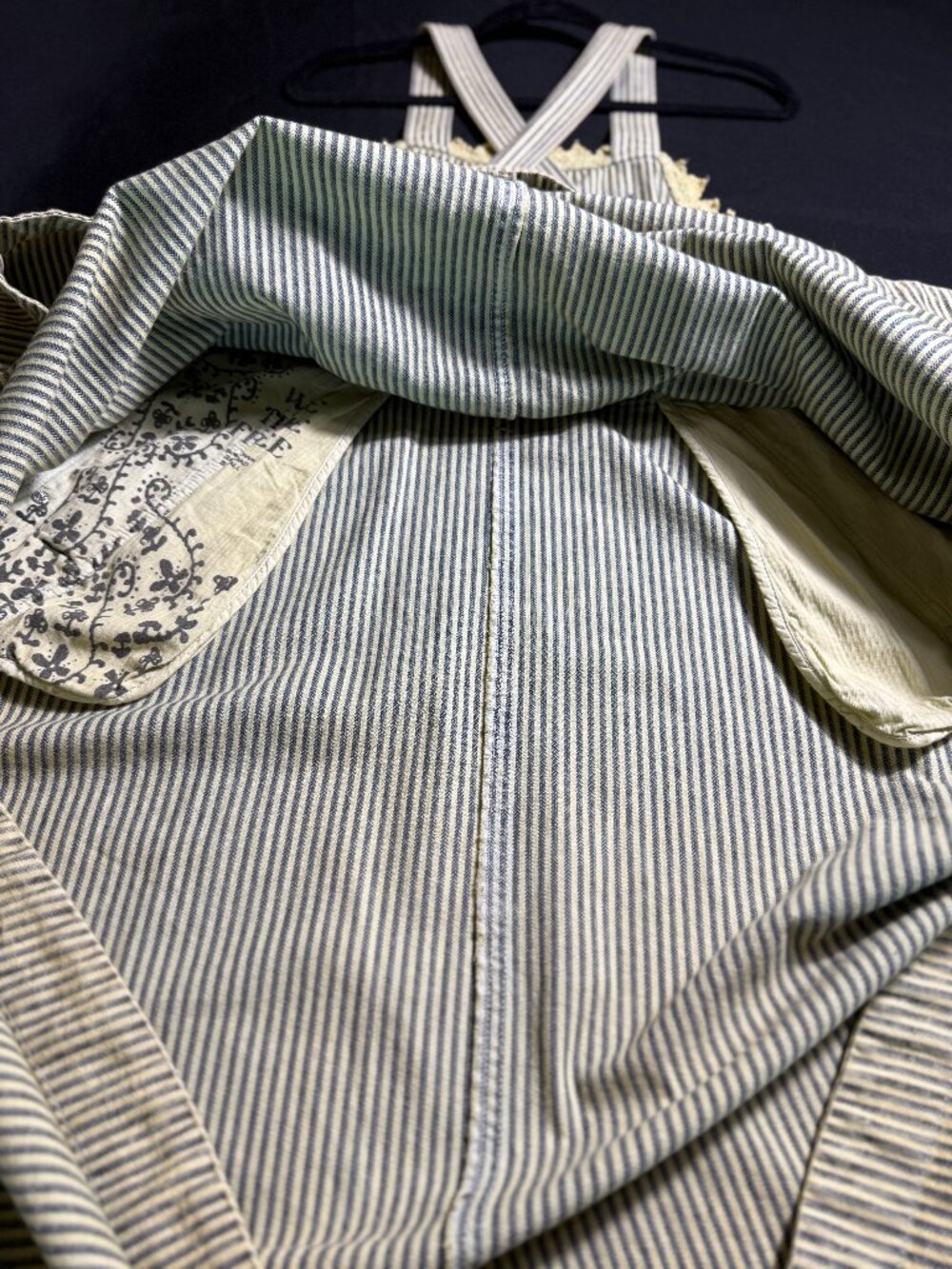 NWOT Free People Sundown Railroad Skirtall Sz S - Picture 7 of 15